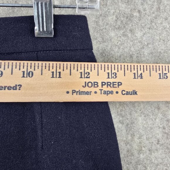 Koret Petites Jacket & Skirt Navy 2-Piece Suit Wool Blend Full Lined Good Size 6 - Picture 14 of 14